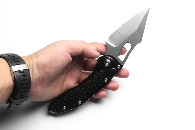 Складной нож DICORIA Stitch D2 blade 6061-T6 с алюминиевой ручкой для кемпинга охоты карманные