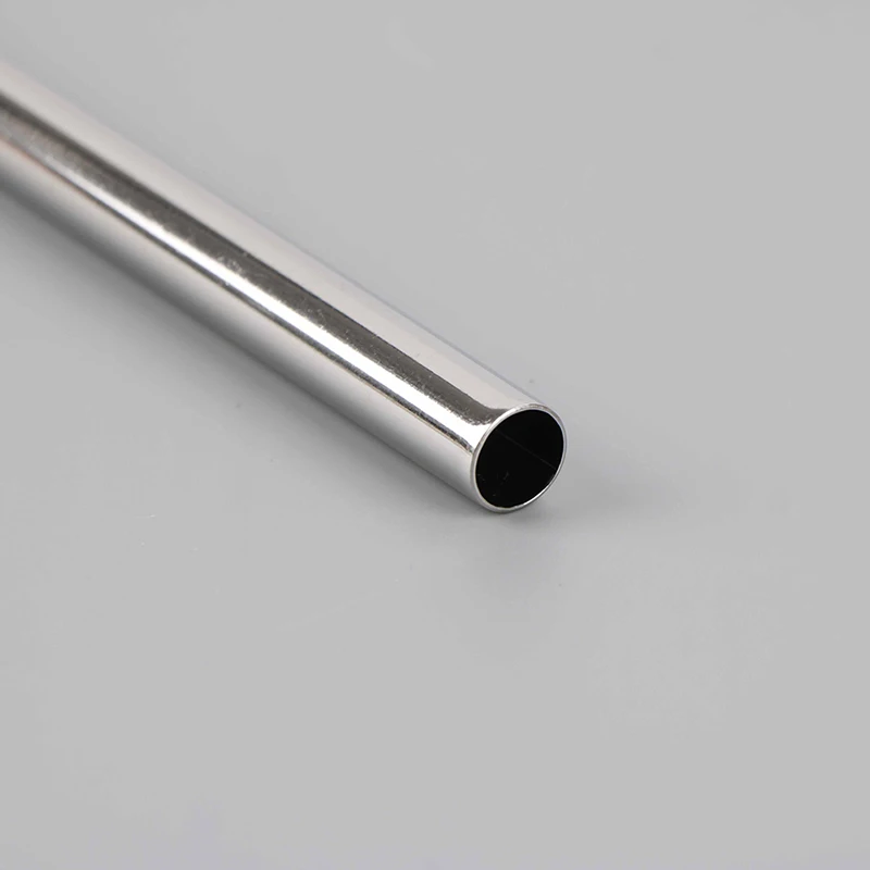 3 шт./лот многоразовые металлические соломинки для напитков + 1 шт. щетка чистки с