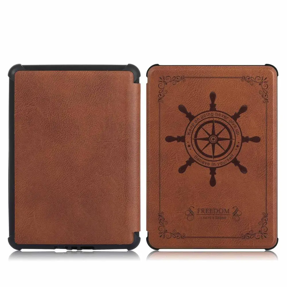 KP-2018-CD-Brown Ультра тонкий чехол для Amazon kindle Paperwhite 4 чехол для kindle Paperwhite чехол для kindle 10 поколения Чехол - Цвет: KP-2018-CD-Brown