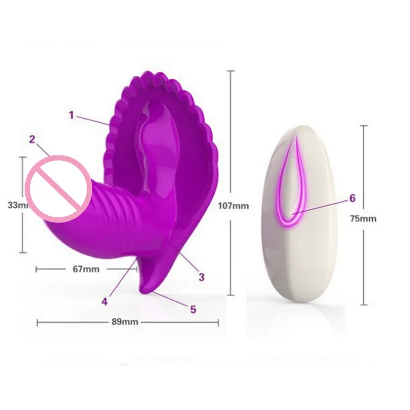 Секс-игрушки женский двойной шок stealth беспроводной Носимый цветной вибратор для