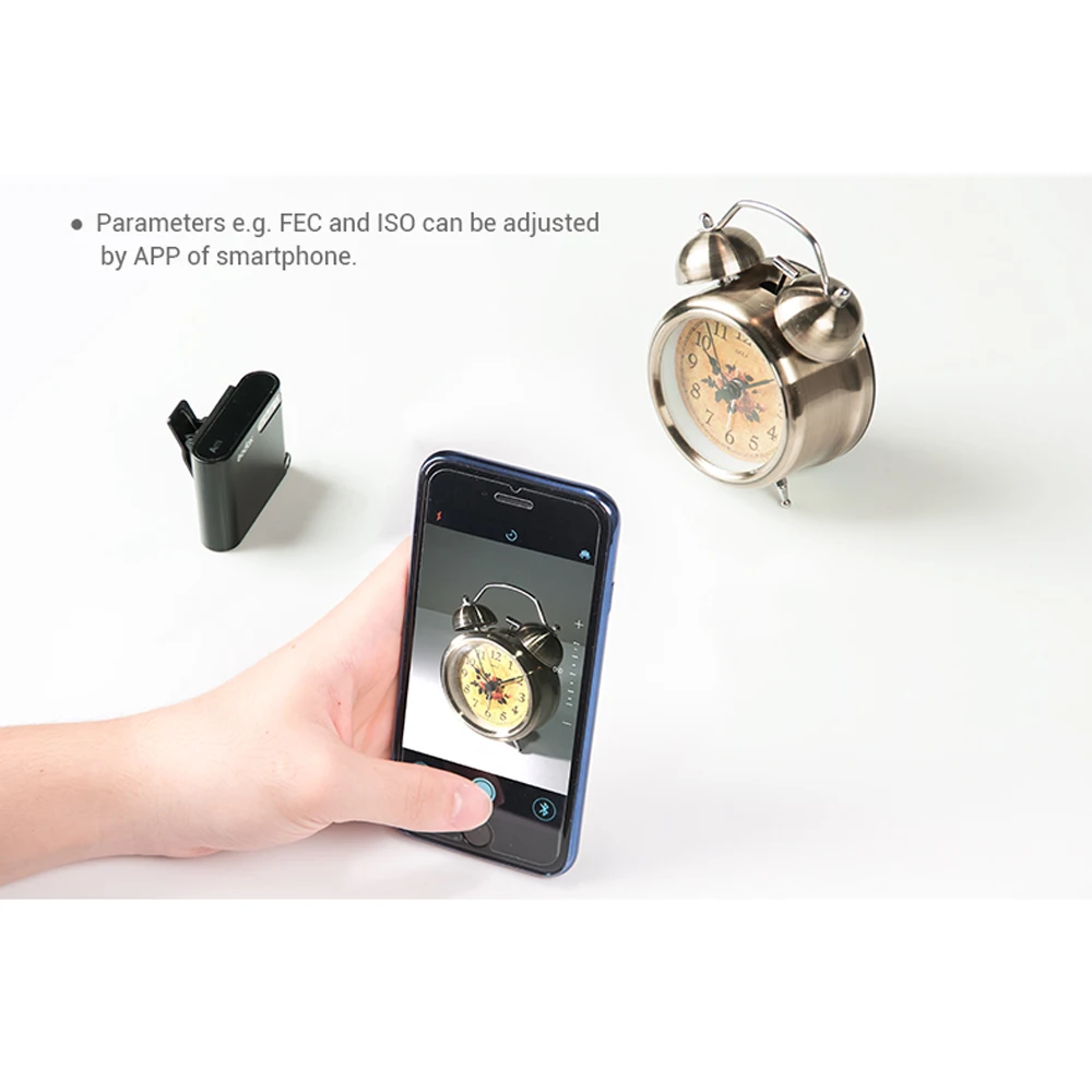 Godox A1 мини смартфон вспышка 2,4G Беспроводная система вспышка триггер встроенный литиевый аккумулятор для iPhone X 8 7 Plus