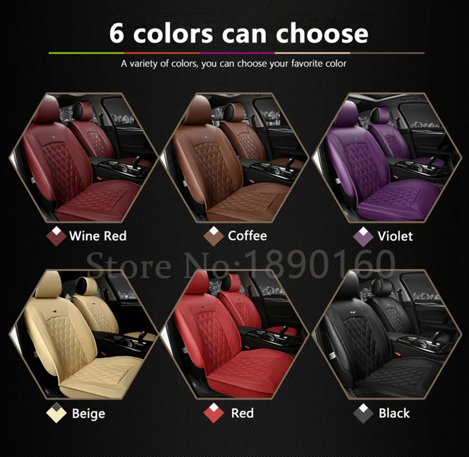 Универсальный кожаный автомобильные чехлы на сиденья для Toyota Corolla Camry RAV4 Auris Prius yalis Avensis внедорожник авто аксессуары автомобиль палочки