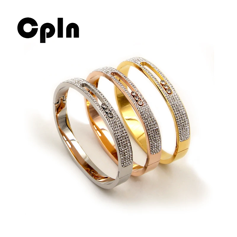 Cpln 2019 новый тренд модные титановые стальные браслеты для женщин и мужчин съемные