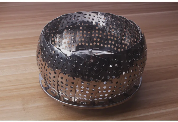 1 шт. большой размер 410 складной отпариватель из нержавеющей стали на пару