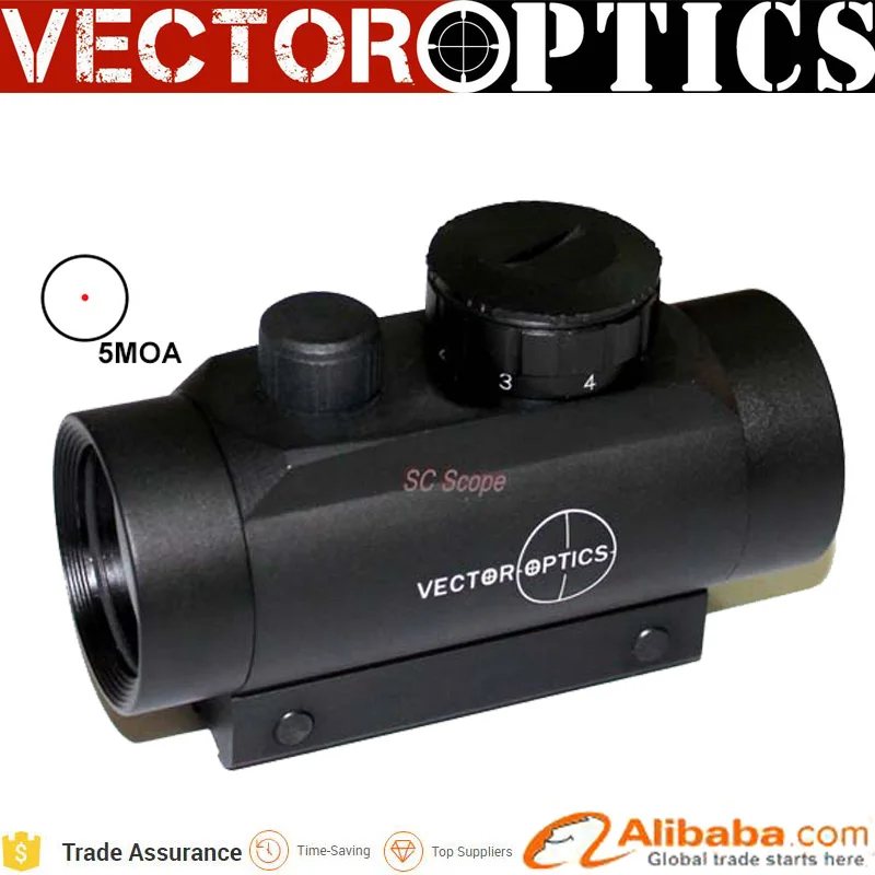 10pcs Vector Optics Cactus 1x35 Hunting Riflescope 7 Levels Reflex Sight Scope Red Dot 11mm with Dovetail Mount Base | Спорт и