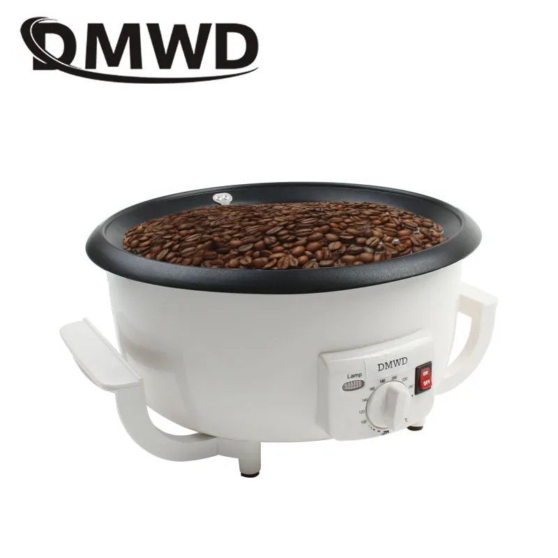 DMWD 110 V/220 V электрическая кофейная жаровня для сушки зерен, фруктов, арахиса, фасоли, жаровня, кофейные зерна, машина для выпечки, нагреватель, ЕС, США