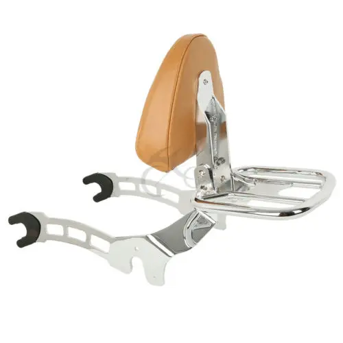 

Motorcycle Motorbike Passenger Backrest Sissy Bar Luggage Rack Mounting Spools For Indian Scout 2015-20 Sixty 16-20
