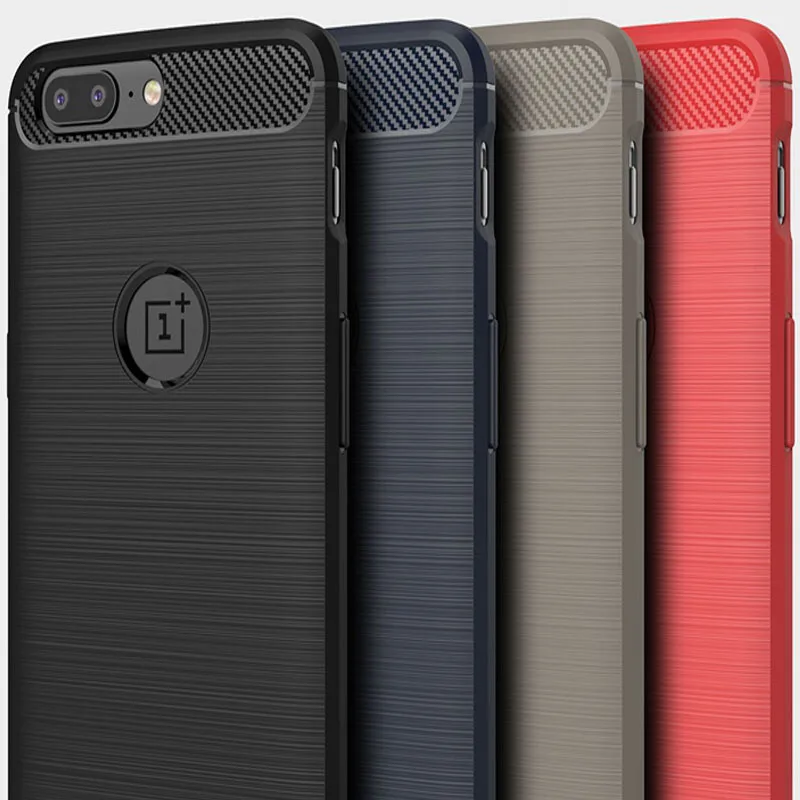 3D чехол из углеродного волокна для Oneplus 7, 7, 5, 6, 5, 5, ударопрочный чехол для телефона, ультра тонкая задняя крышка для 1+ 7T Pro, Мягкий ТПУ силиконовый чехол