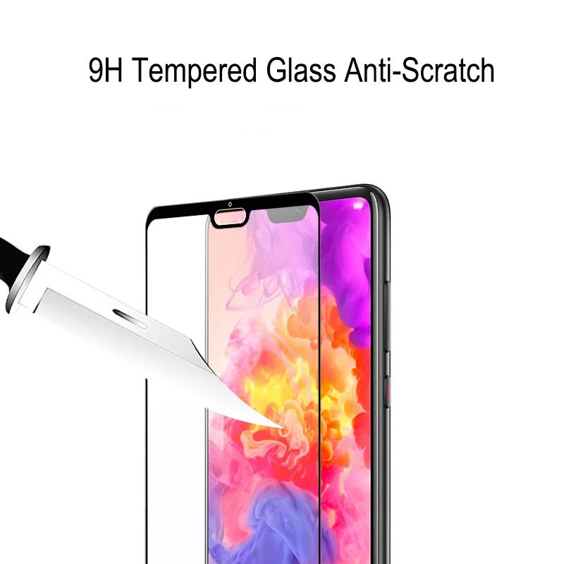 Vrurc 3D изогнутые Премиум закаленное Стекло для Huawei P20 Экран протектор 9 H защитное