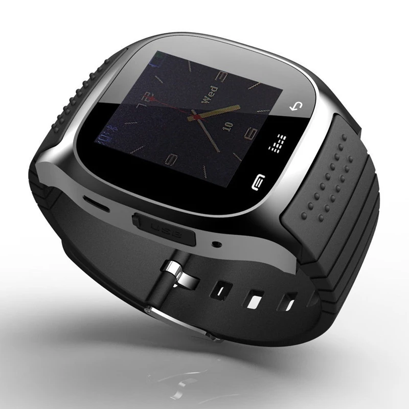 Спортивные Bluetooth Смарт часы фитнес трекер наручные M26 умные с циферблатом SMS