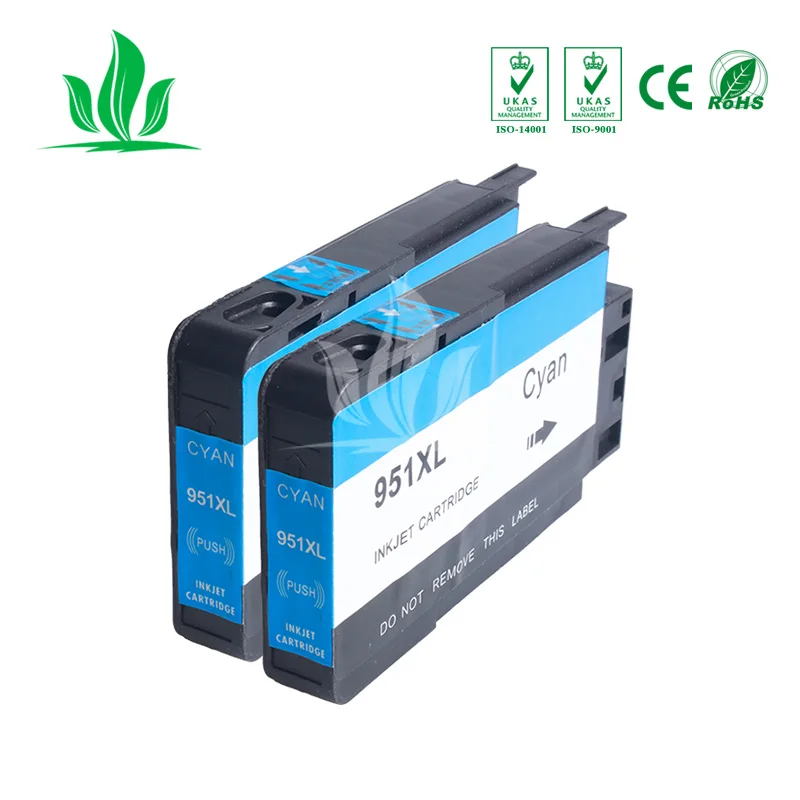 2 X совместимый 950 951 чернильный картридж XL Замена для hp Officejet Pro 8100 ePrinter 8600 Plus Printer