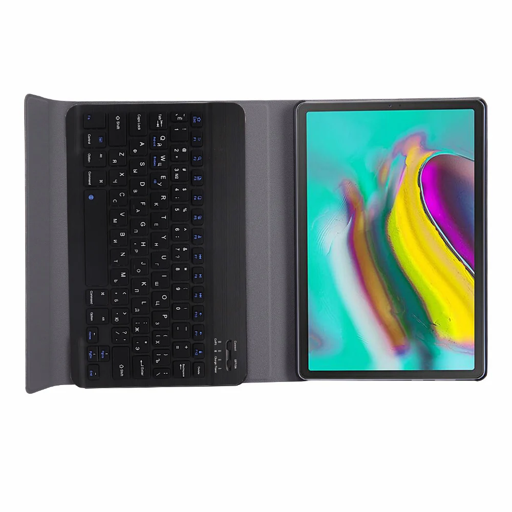 Чехол с русской клавиатурой для samsung Galaxy Tab A 10,1 T510 T515 SM-T510 SM-T515 Планшет тонкий кожаный чехол Bluetooth клавиатура