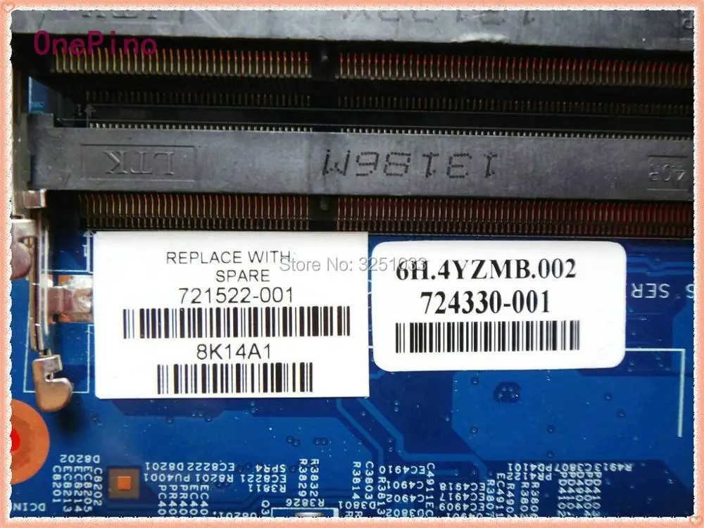 721522 001 для ноутбука HP ProBook 450 G0 ноутбук 440 470 материнская плата 501 601 HM76 HD