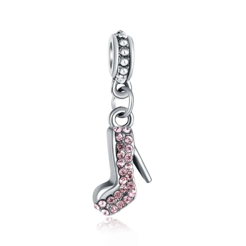 DIY обувь с кристаллами браслет очарование принцессы bijoux серебро Духи mujer originales