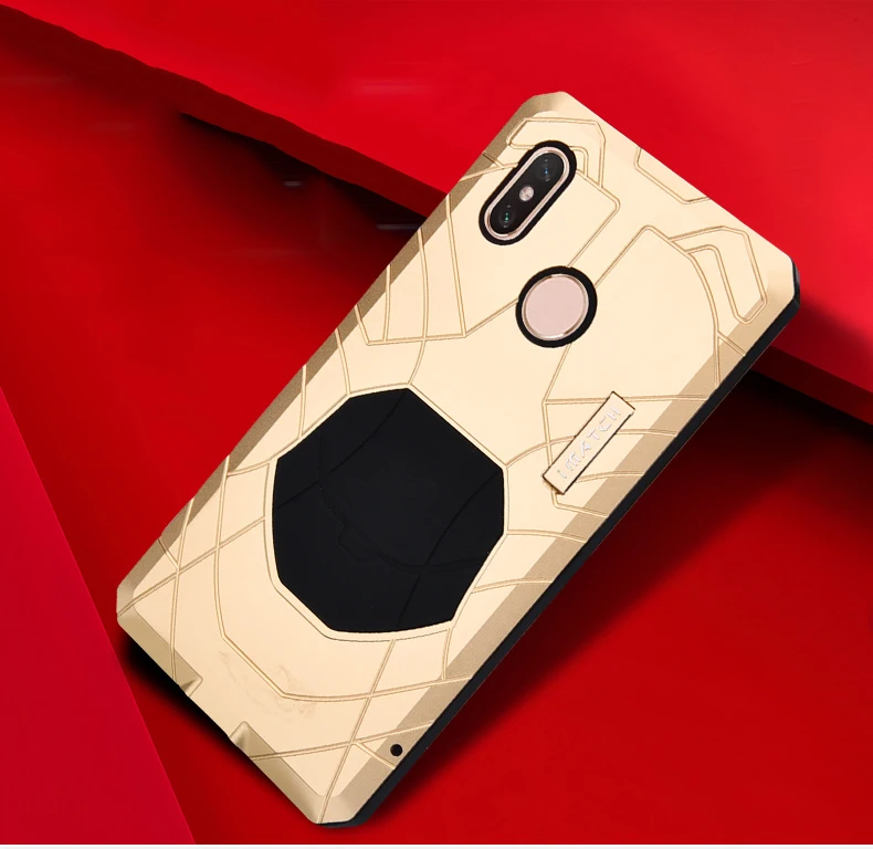 Повседневный водонепроницаемый чехол для Xiaomi Mi Max 3 Роскошный противоударный алюминиевый Металл+ Защитная силиконовая крышка Xiaomi Mi чехол Max3