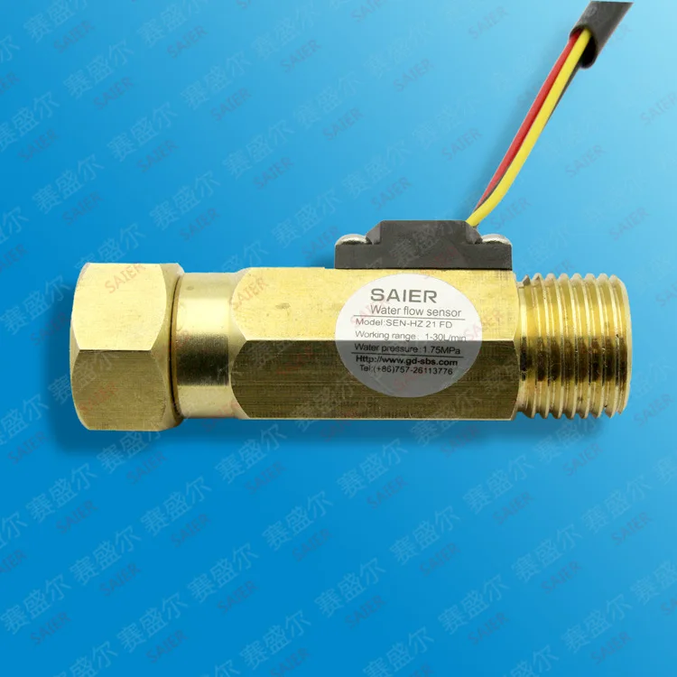 Расходомер воды расходомер Датчик расхода топлива Холла Индуктивный