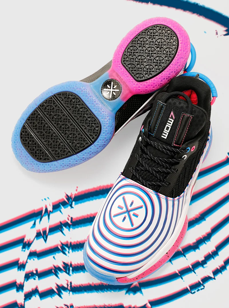 Li-Ning мужские WOW 7 DIZZY баскетбольные кроссовки wow7 wayofwade 7 подкладочные облака BOUNSE+ спортивная обувь кроссовки ABAN079 XYL212