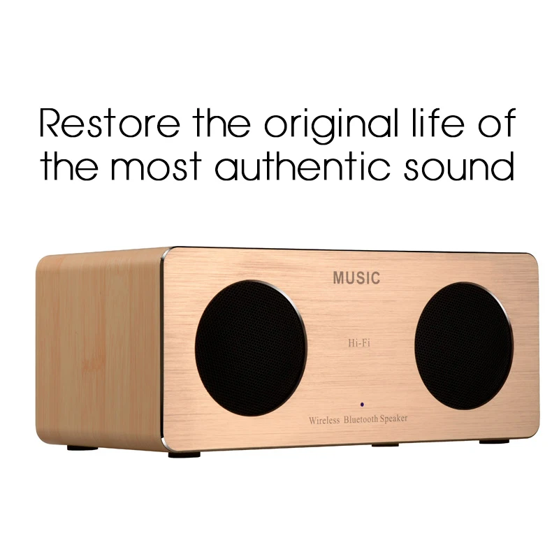 Abuzhen Беспроводная Bluetooth колонка HIFI музыкальная картонная портативная уличная с