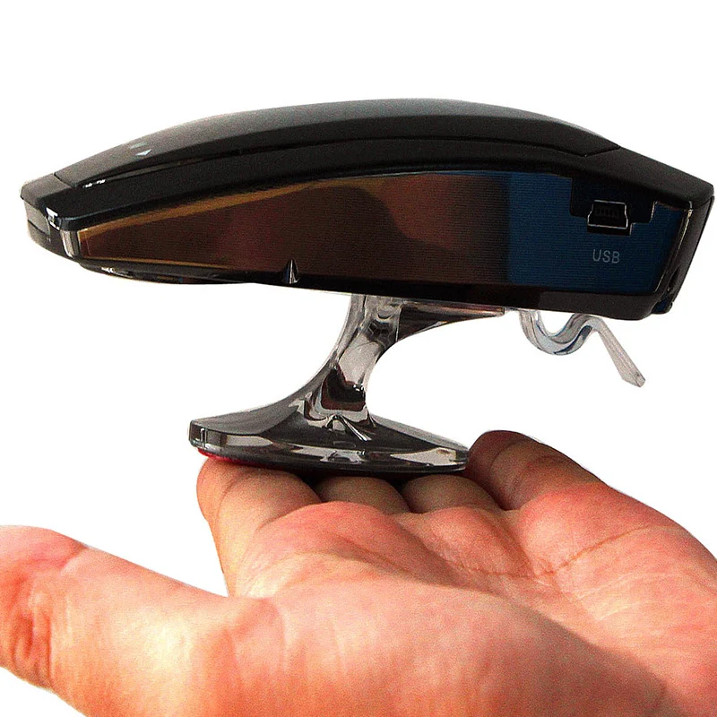 

2021 Update VB Anti Radar Detector LED Display Car Detecto Radar Full Band 360 Degree Lens Russian/ English Hight Way Ciry Road