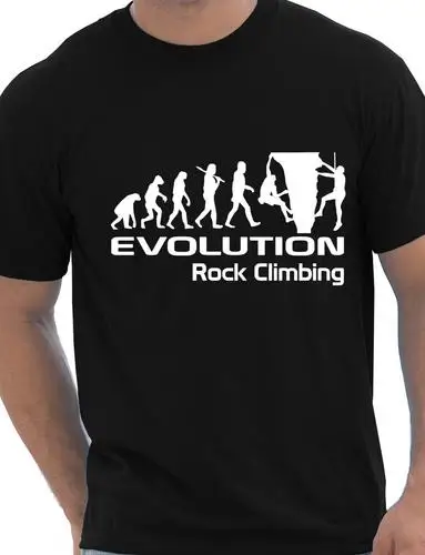 Забавная Мужская футболка Evolution Of Rock подарок на день рождения больше размеров и