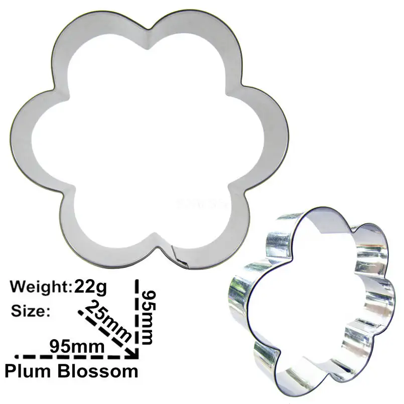 Формы для выпечки торта печенья 9 5 см форма сливы с шестью редкими лепестками