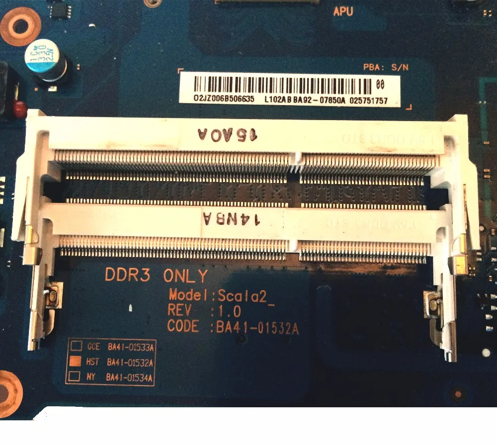 Reboto для samsung RV515 Материнская плата ноутбука BA41-01532A BA92-07850A BA92-07850B DDR3 материнская плата тестирование Быстрая