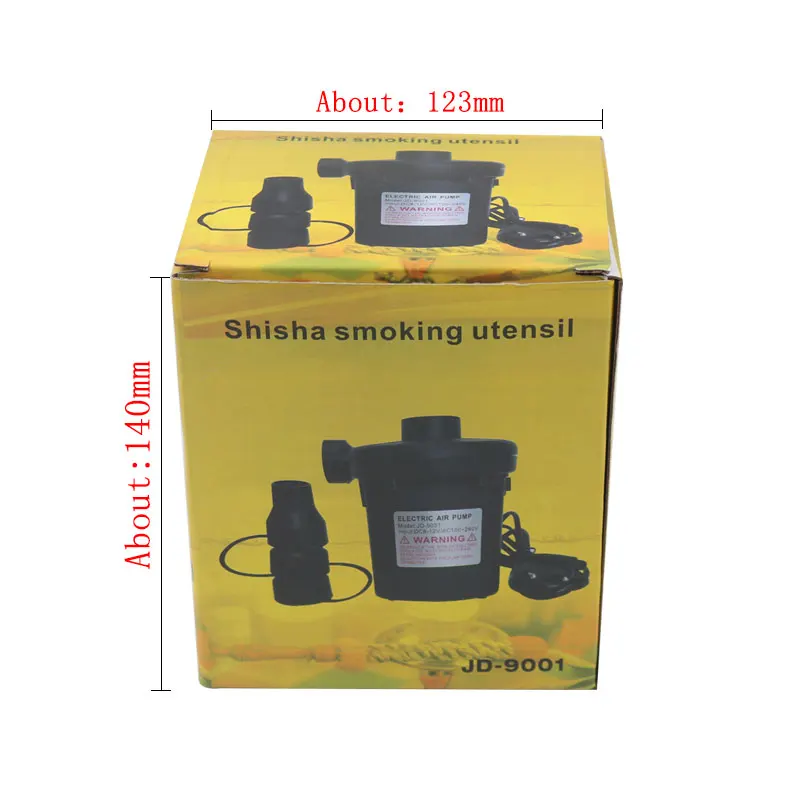 SY Электронный воздушный насос посуда с 3 головками для кальяна Chicha Narguile Cachimba Sheesha табака аксессуары для курения