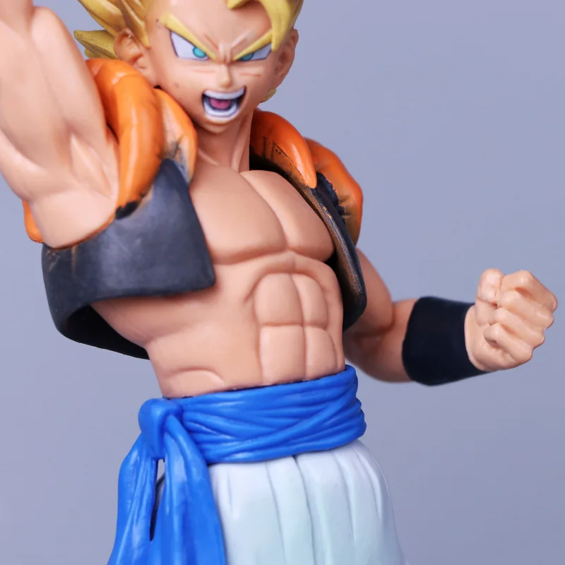 Аниме Dragon Ball Z Gogeta Вегета Сон Гоку Fusion Angel Aura Super Saiyan Chocolate figuation Com фигурка ПВХ Модель DBZ