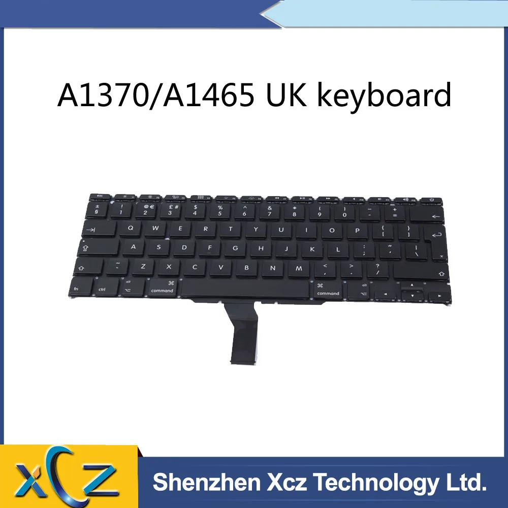 Новая клавиатура A1370 A1465 для Macbook Air 11 ''A1370 Великобритания Клавиатура 2011 2015