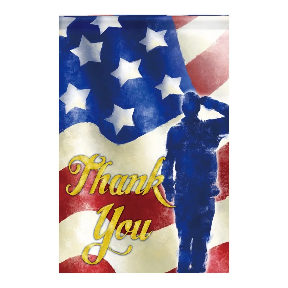 Дизайнерский Садовый флаг на заказ с креативным американским флагом домашний