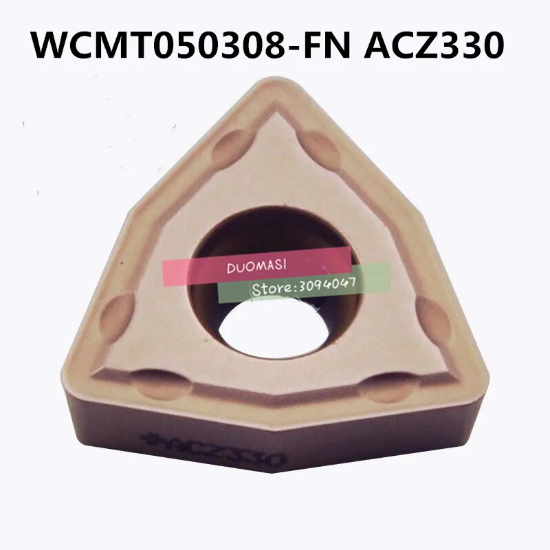 WCMT050308-FN ACZ330 Твердосплавный Наконечник для токарного станка вставной фрезерный