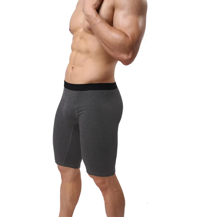 Сексуальное нижнее белье мужские хлопковые боксеры шорты со средней талией u