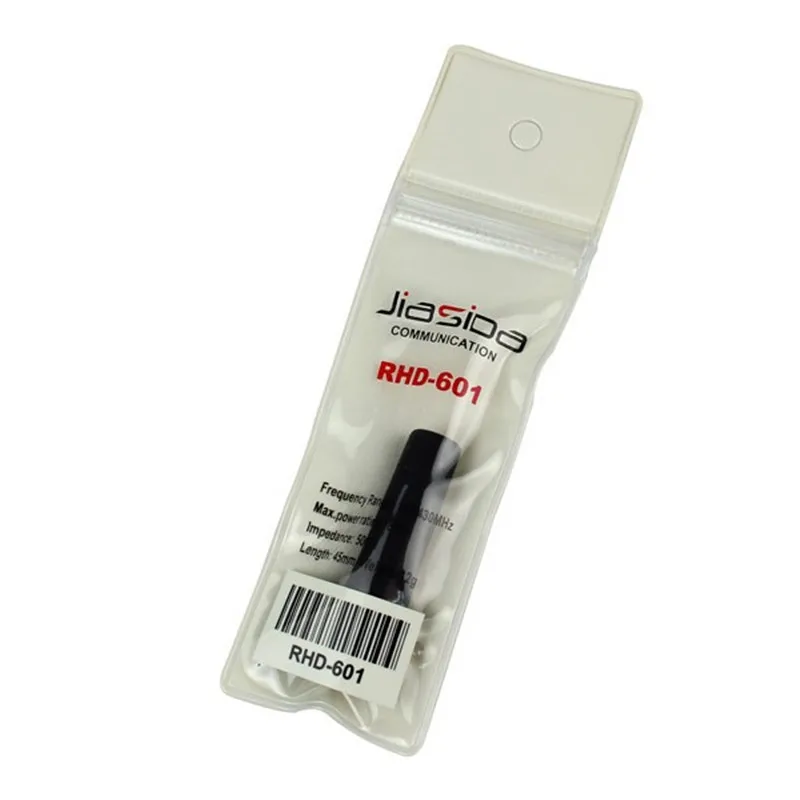 

2pcs New RHD-601 Dual Band VHF/UHF 144/430MHz Handheld Radio Short Antenna SMA-F Female For BAOFENG BF-888S UV-5R UV-82