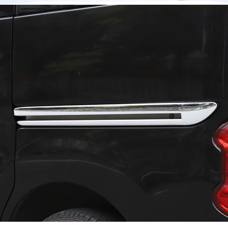Для Nissan NV200 Evalia 2010-2018 аксессуары хромированная Боковая дверь дорожка