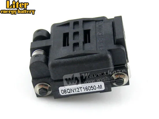 Plastronics 08QN12T16050 IC тестовая розетка адаптер 1 27 мм шаг для QFN8 MLP8 MLF8 упаковка |