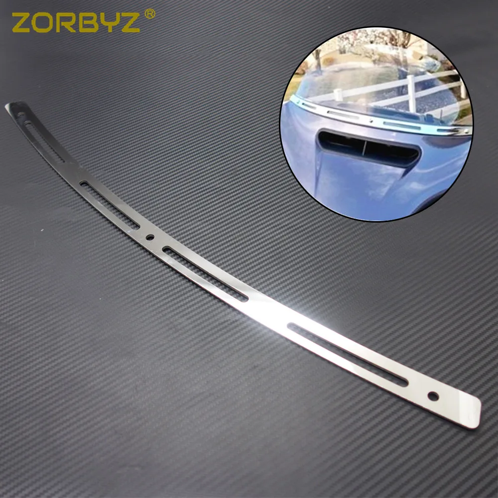 Высококачественная хромированная накладка на лобовое стекло ZORBYZ для мотоцикла