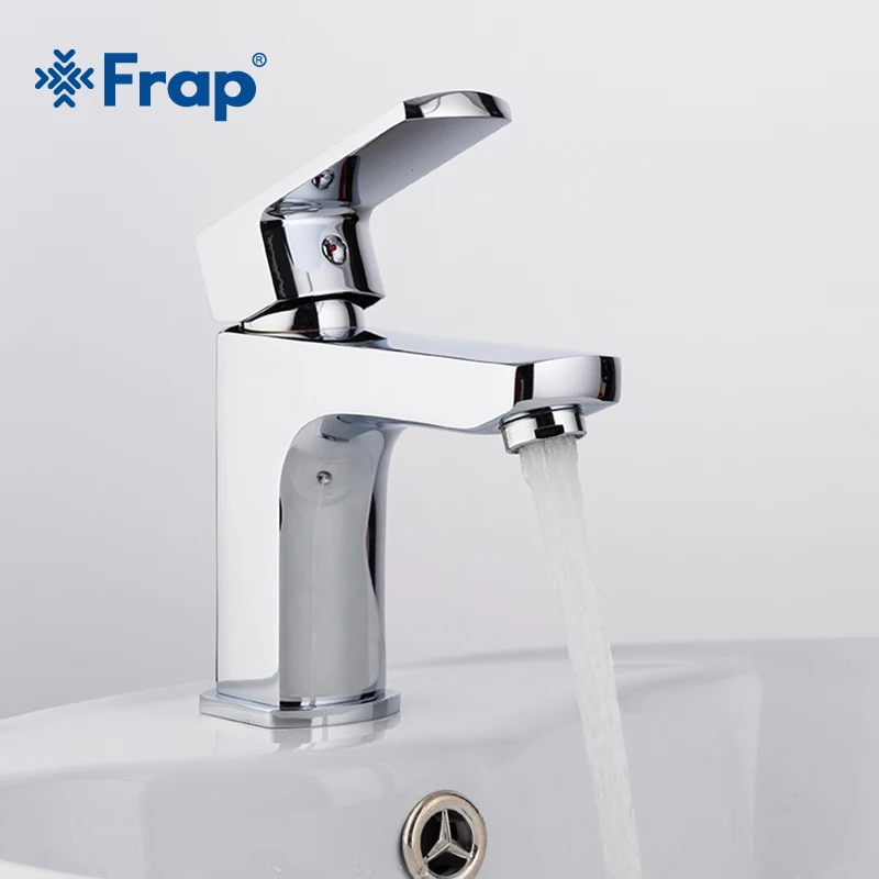 

Новый латунный корпус Frap 1 комплект, смеситель для раковины в ванной комнате, раковина для ванной, водопроводный кран смеситель холодной и г...