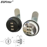 egfirtor 3 digit combination mechanical digital door lock wood 30mm lock body keyless digital safe smart cabinet file lock door