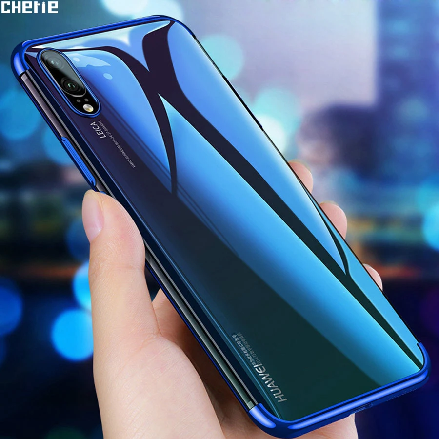 Soft TPU Funda For Huawei Honor 10 Lite 20i Enjoy 9 9s Plus Y7 Y6 Pro P smart Y9 2019 P30 Case Plating Phone Cover |