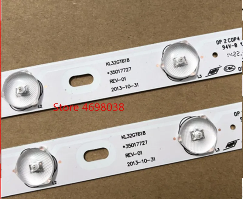 4 шт./лот 100% новый KONKA KL32GT618 светодиодный подсветка 35017727 10 s 64 см|Эффект освещения