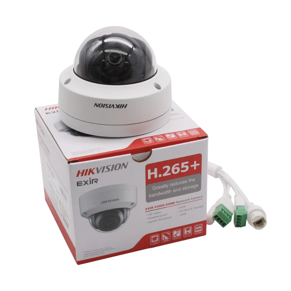 HIK PoE IP камера наружная DS 2CD2145FWD IS 4 МП CMOS IR колпак CCTV безопасности 30 м ночная версия