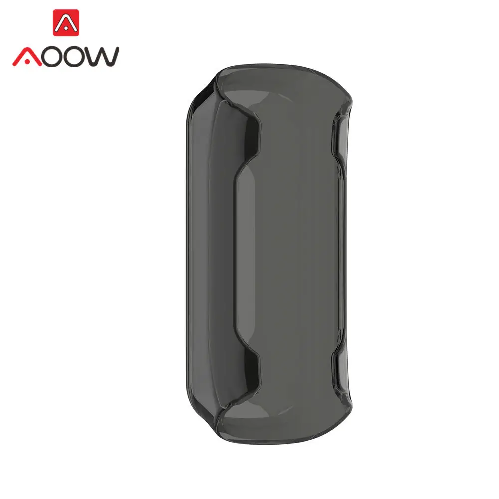 Black Мягкий ТПУ прозрачный защитный чехол для samsung Galaxy Fit-e R375 защитный чехол умных часов крышка оболочки ремешок аксессуары - Цвет ремешка: Black