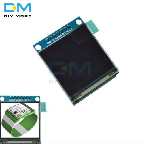 SSD1351 диск 1 5 дюйма 7PIN полноцветный OLED дисплей экран IC 128(RGB)* 128 SPI интерфейс для 51