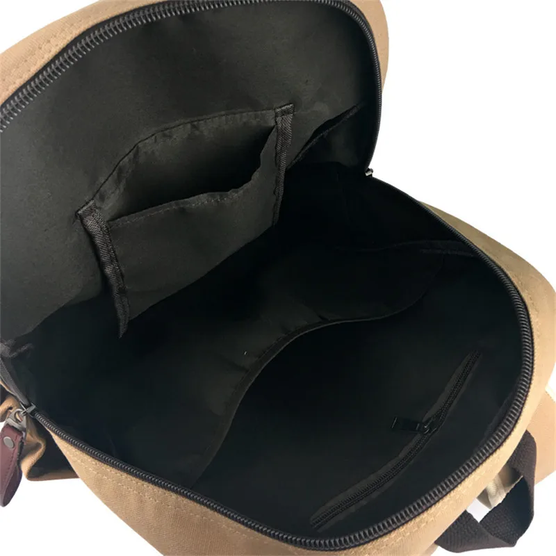 Attack on Giants Canvas Rucksack Backpack Student Schoolbag Bag Travel Laptop Cosplay Bag Gifts images - 6