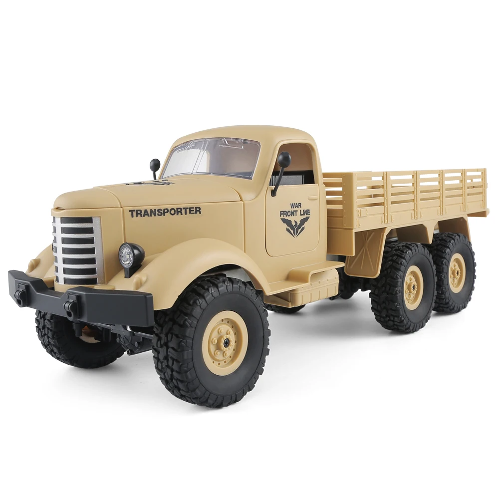 JJRC Q60 6WD RC военный грузовик внедорожный автомобиль наклонные