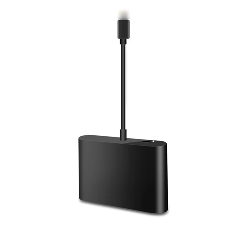 Портативный Mirrorlink для Apple интерфейс к HDMI VGA AV Аудио Видео адаптер iPad iPod iPhone 5 6 7 8