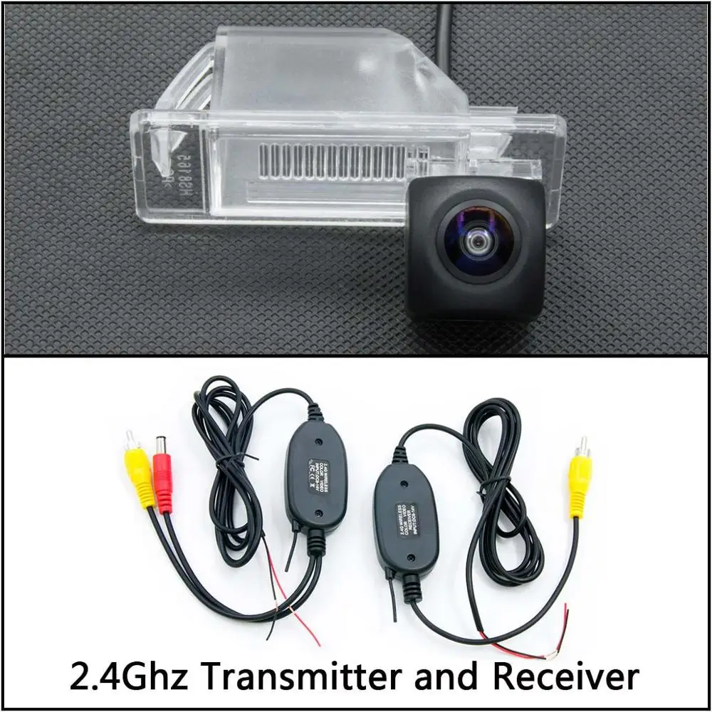 Camera With Wireless 175 градусов HD камера заднего вида для Nissan X-Trail XTrail X Trail Qashqai Rogue Sport NV200 Kicks для Infiniti Q50 автомобиля - Название цвета: Camera With Wireless