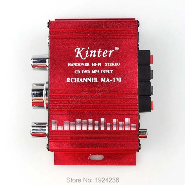 Мини усилитель мощности Kinter MA170 2 канала Hi Fi 12 В|amplifier design|amplifier opticalamplifier capacitor |