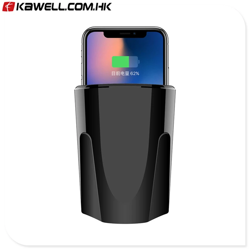 Автомобильное беспроводное зарядное устройство Qi зарядка подставка для iPhone 8X10