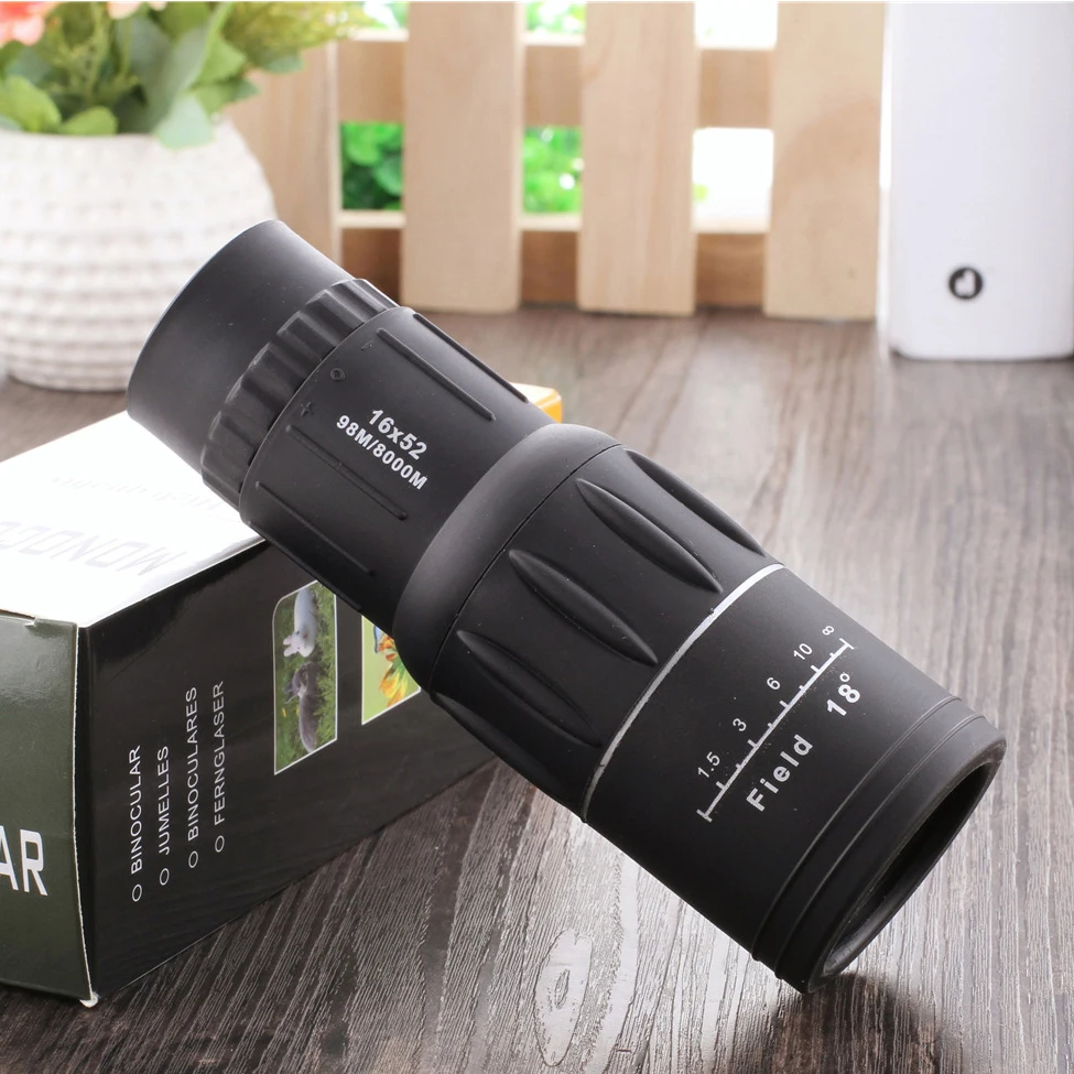 Охотничий Профессиональный 16X52 HD мощный монокулярный телескоп с двойной